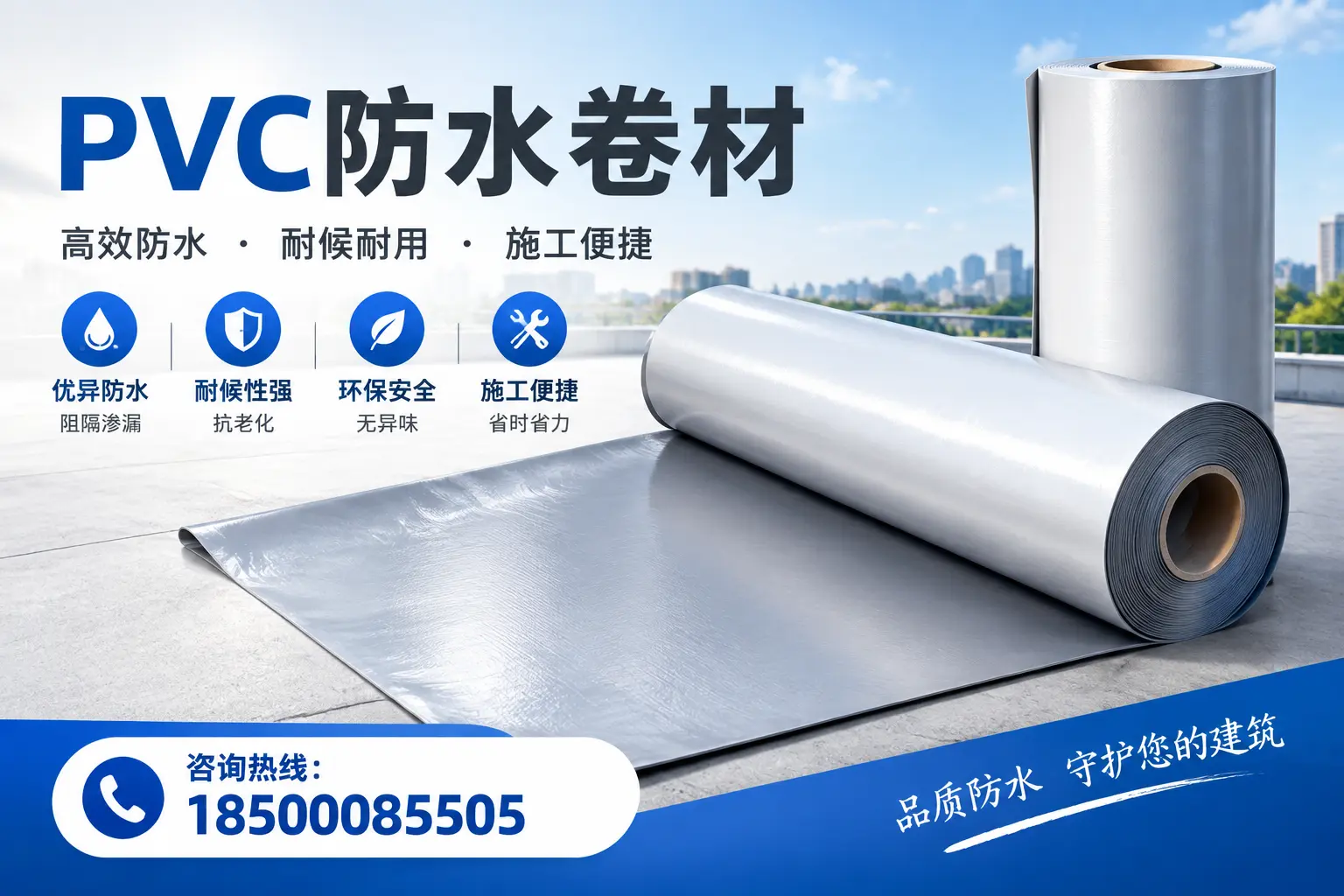 对比不同品牌PVC防水卷材的性价比,帮助宜春用户选择